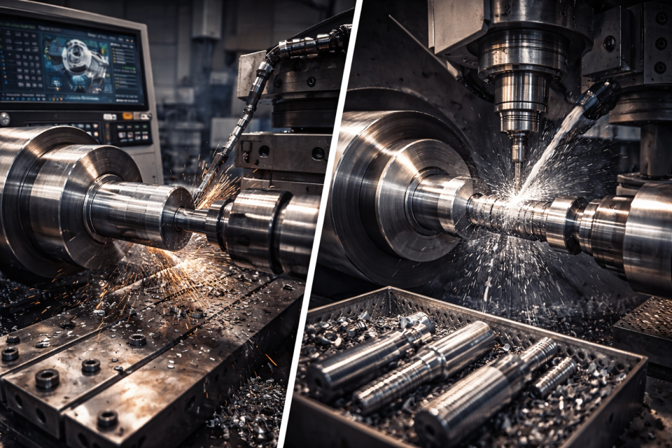 Токарные работы по металлу на станках с ЧПУ